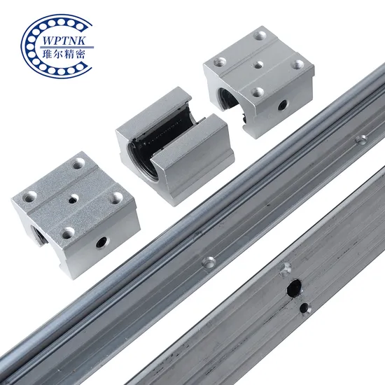 Free Sample Chinese Manufacturer SBR10 SBR12 SBR16 SBR20 Aluminum SBR12uu 12mm Linear Shaft Guide Rail Bearing Optical Axis